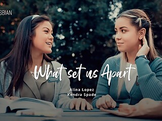 Alina Lopez &amp; Kendra Spade in True Lesbian - What Set Us Apart, Scene #01 - GirlsWay