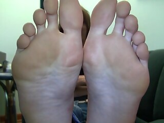 Meagan size 12 soles and feet