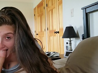 Daddy Gives Pawg Hotwife Warm Creampie Pov Close Up
